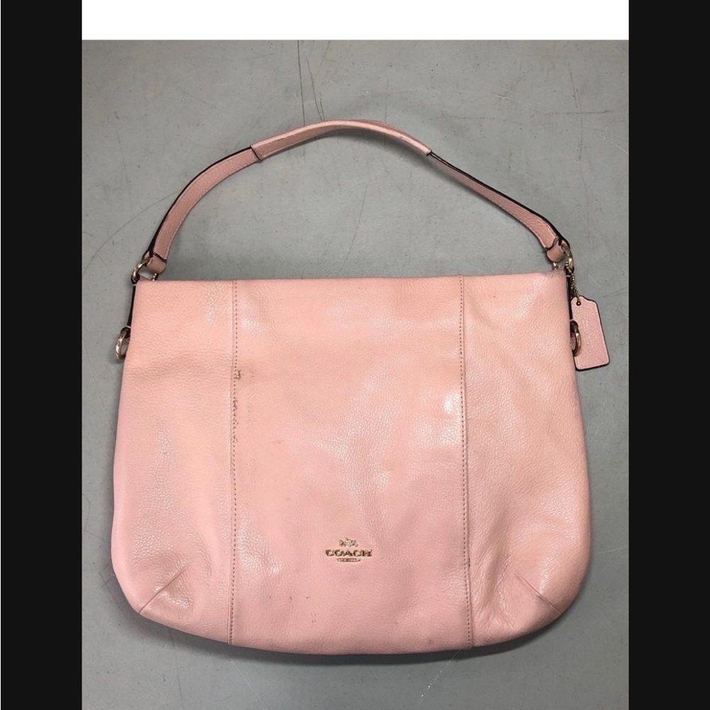 Coach Pink Leather Women's Bag